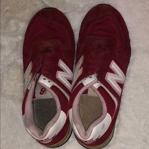 Red New Balances